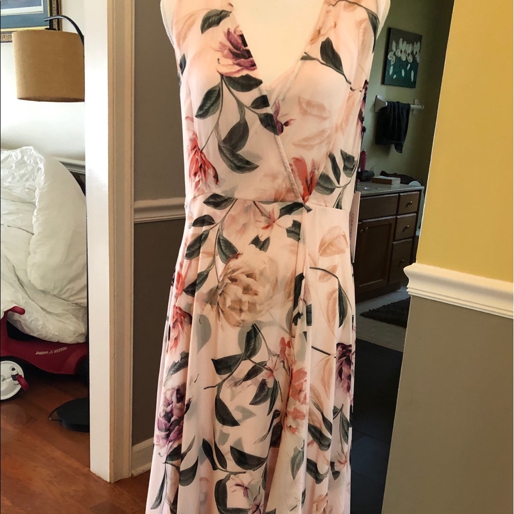 Calvin Klein hi-low dress, size 8-10